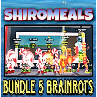 5x Secrets Brainrots