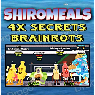 4x Bundle Cheap Brainrots