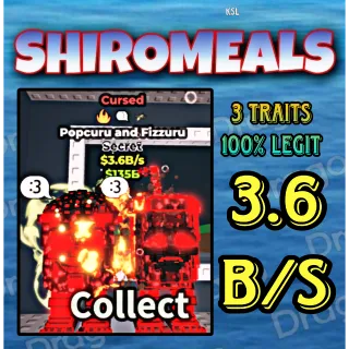 Popcuru And Fizzuru - 3.6B/s - Secret / Fast delivery!