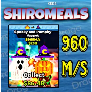 Spooky And Pumpky - 960M/s - Secret / Fast delivery!