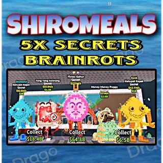 5x Bundle Cheap Brainrots