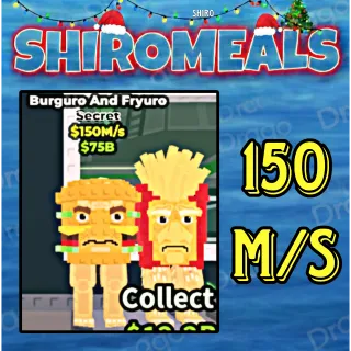 Burguro And Fryuro - 150M/s - Secret / Fast delivery!