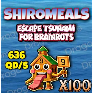 100x Esok Sekolah 636.23Qd/s | Escape Tsunami For Brainrots | GOOD FOR RESELLING