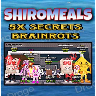5x Bundle Cheap Brainrots