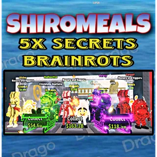 5x Bundle Cheap Brainrots
