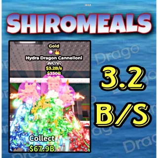 Hydra Dragon Cannelloni Gold - 3.2B/s - Secret / Fast delivery!