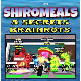 5x Secrets Brainrots
