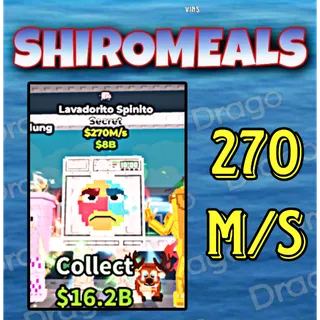 Lavadorito Spinito 270M/s