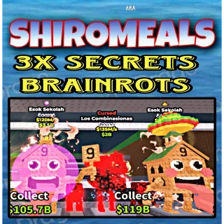 3x Bundle Cheap Brainrots