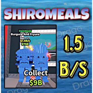 1.5 b/s ⭐ Burguro And Fryuro Rainbow ⭐Instant Delivery ✅Cheap