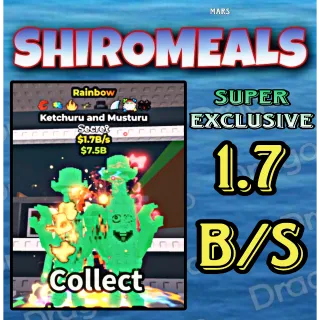 🔥 8 TRAITS!!! Ketchuru And Musturu Rainbow 1.7B/s - SAB (Fast Delivery)