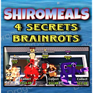 4x Bundle Cheap Brainrots