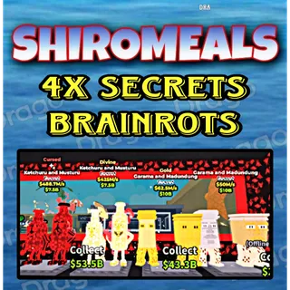 4x Bundle Cheap Brainrots