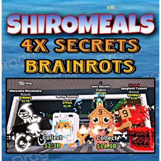 4x Bundle Cheap Brainrots