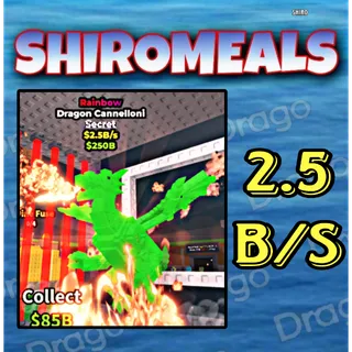 Dragon Cannelloni Rainbow - 2.5B/s - Secret / Fast delivery!