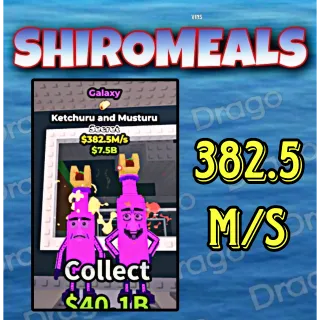 Ketchuru And Musturu - 382.5M/s - Secret / Fast delivery!