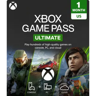 🔥 Xbox Game Pass Ultimate 1 Month (US) 🔥