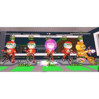 5X CHICLETEIRA BICICLETEIRA