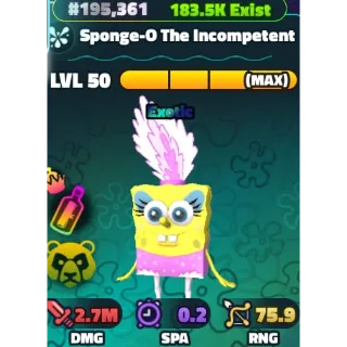 SPONGE-O THE INCOMPETENT