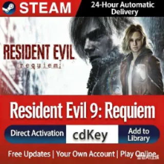 Resident Evil 9: Requiem Steam Activation Code