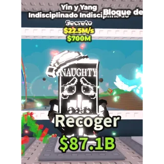 Naughty naughty |   yin yang 22.5m/s   | steal a brainrot