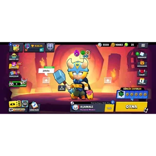 44K🏆 RARE ACC CHEAP! -  brawl stars