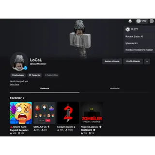  17K Robux in account   Korblox Roblox Account