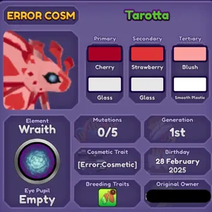 ERROR COSM TAROTTA