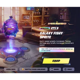 Galaxy Fishy Sprite Level 5