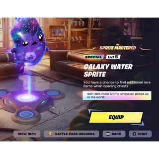 Galaxy Water Sprite Level 5