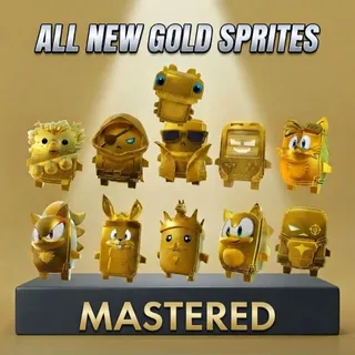 ALL NEW GOLD SPRITES - LEVEL 5