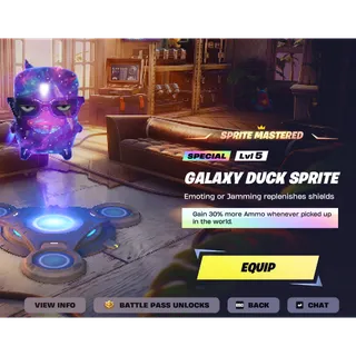 Galaxy Duck Sprite Level 5