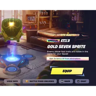 GOLD SEVEN SPRITE LEVEL 5
