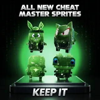 ALL NEW CHEAT MASTER SPRITES KEEP IT