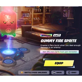 Gummy Fire Sprite
