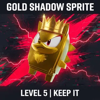 Gold Shadow Sprite Level 5 Keep It