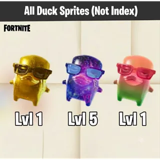 All Duck Sprites