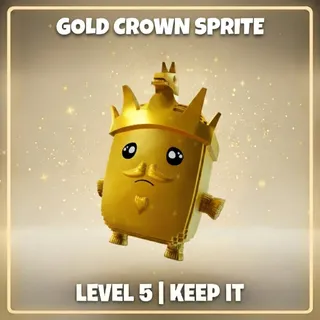 Gold Crown Sprite - Level 5 - Keep It