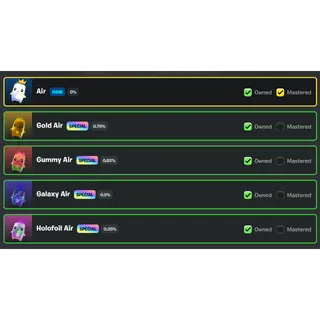 ALL AIR SPRITES