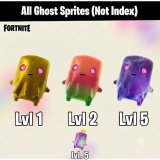 All Ghost Sprites