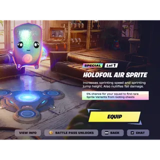 HOLOFOIL AIR SPRITE