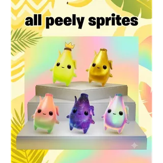 ALL PEELY SPRITES
