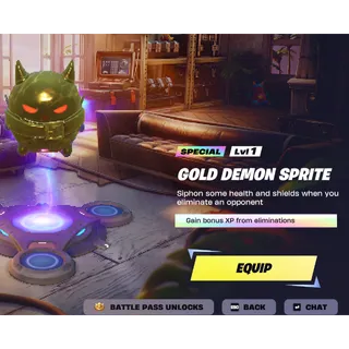 Gold Demon Sprite