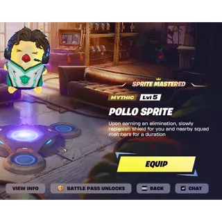 POLLO SPRITE / MAX LEVEL