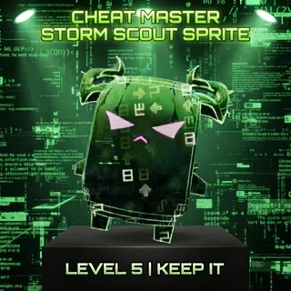 CHEAT MASTER STORM SCOUT SPRITE 