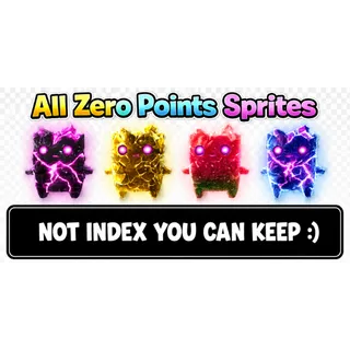 All Zero Point Sprites (Not Index)