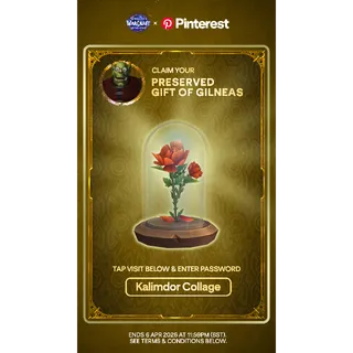 Preserved Gift of Gilneas Decor 