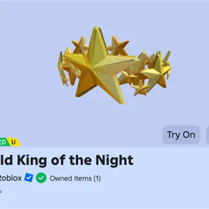 Gold king of the night