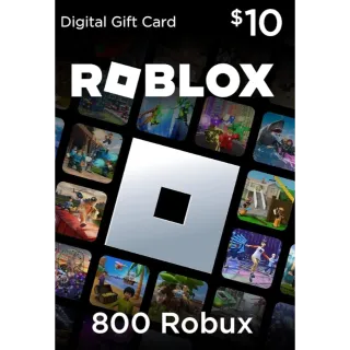 Roblox 800 Robux 10$ Robux