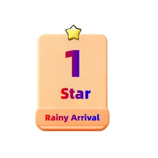 Rainy Arrival MONOPOLY GO Sticker  5-3